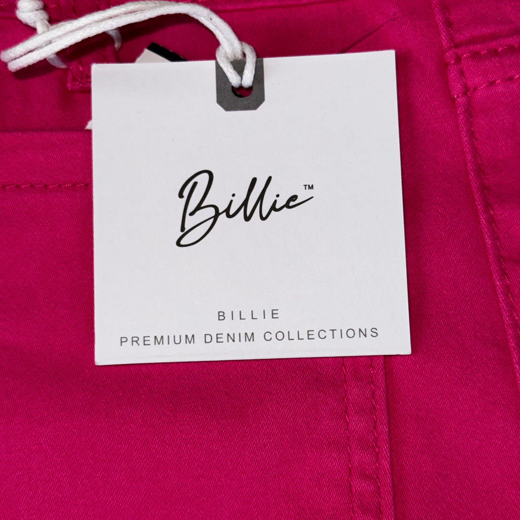 Billie Premium Denim Jeans Bright Pink Stretch Skinny Collection