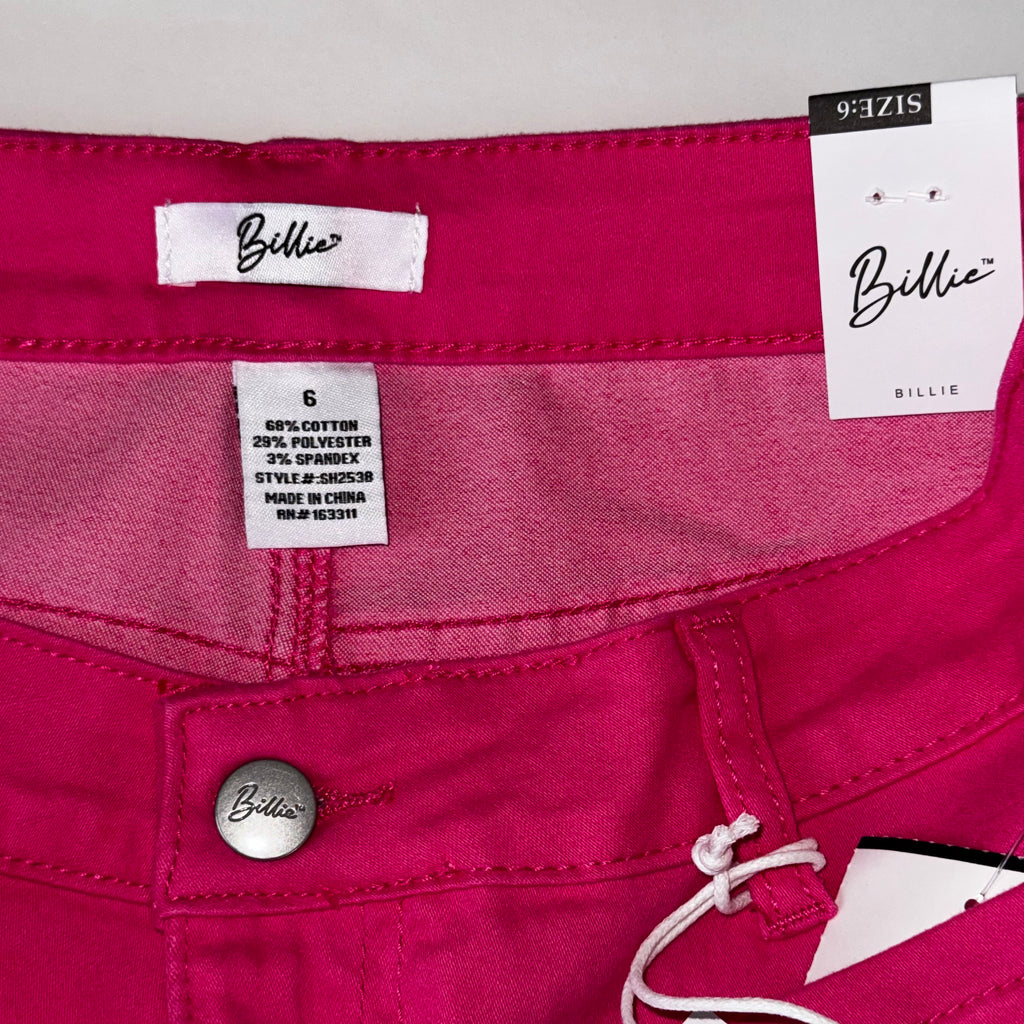 Billie Premium Denim Jeans Bright Pink Stretch Skinny Collection