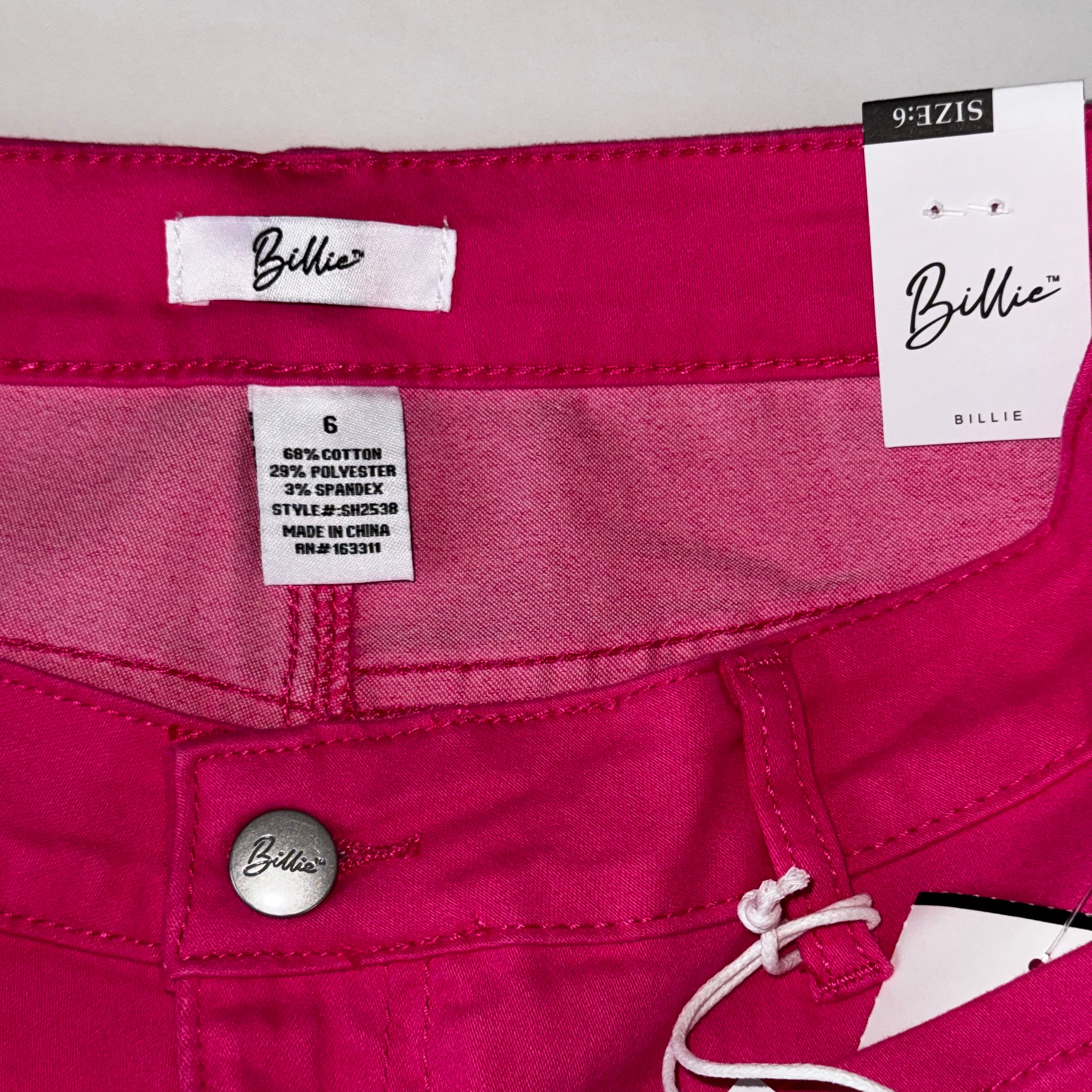 Billie Premium Denim Jeans Bright Pink Stretch Skinny Collection