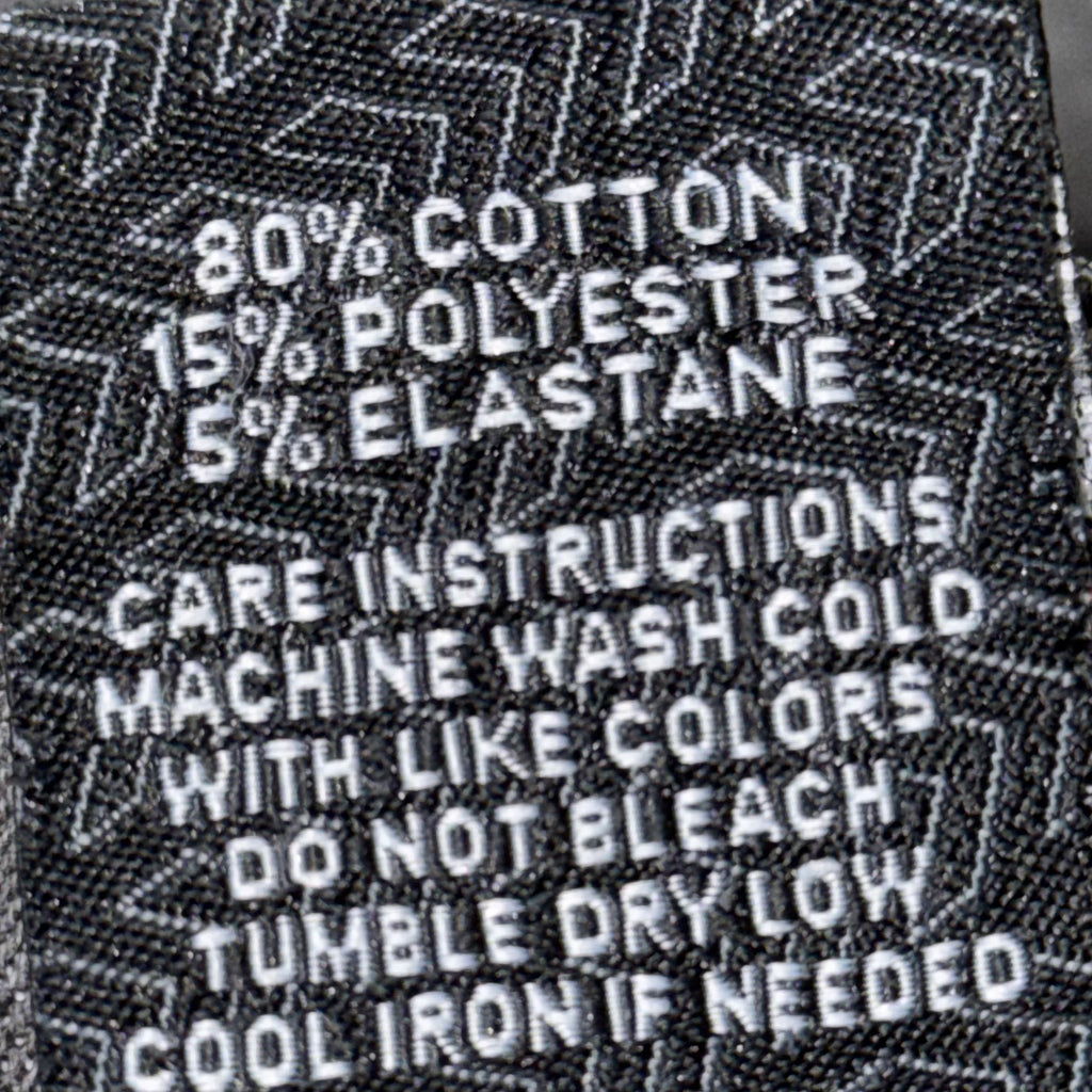 GSTR Distressed Denim With Patches and Graphic Designs, Gothic Style 34x32