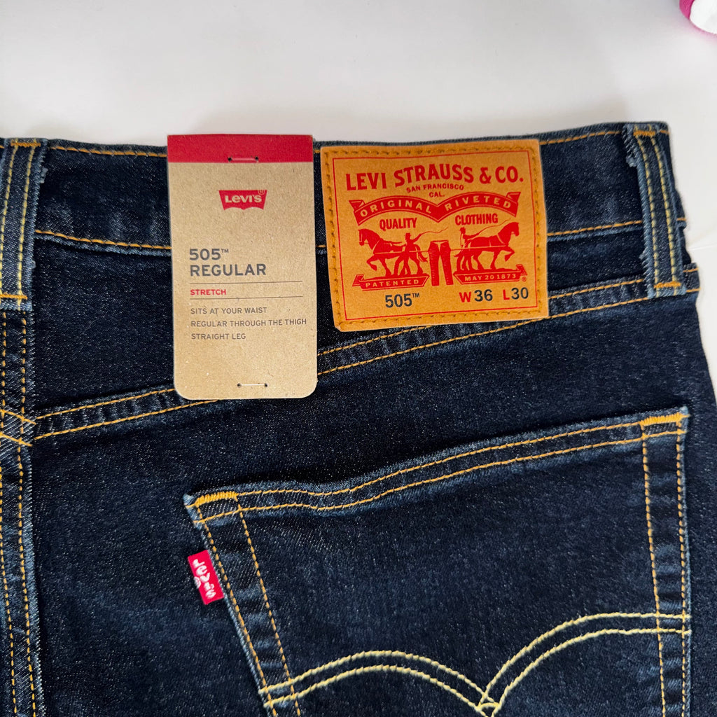 Levi's Men"s 501 Original Fit Bleu, Size 36x30