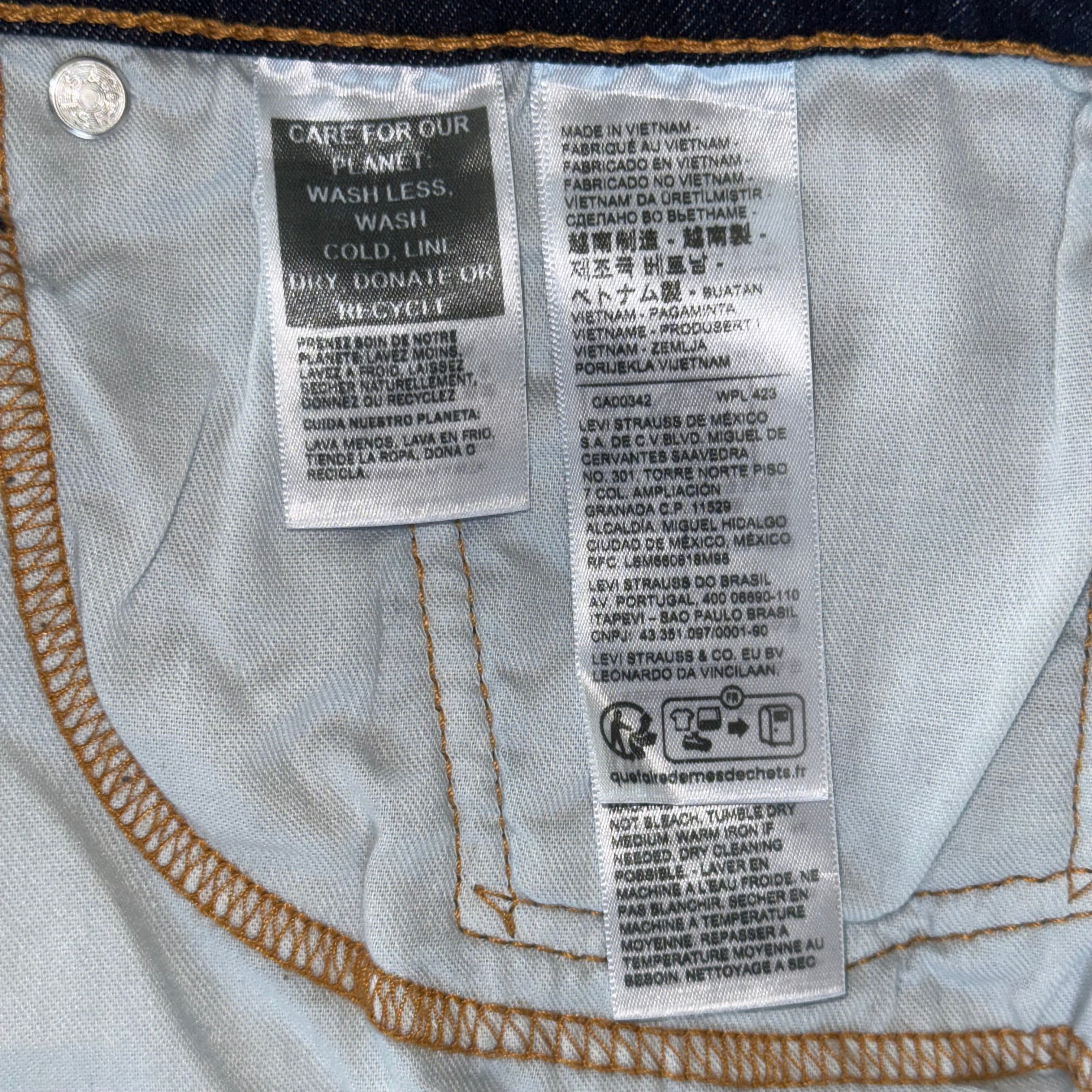 Levi's Men"s 501 Original Fit Bleu, Size 36x30