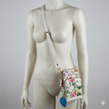 Floral Crossbody bag Ckic Unlimited Small, Multi-Compartment Vintage