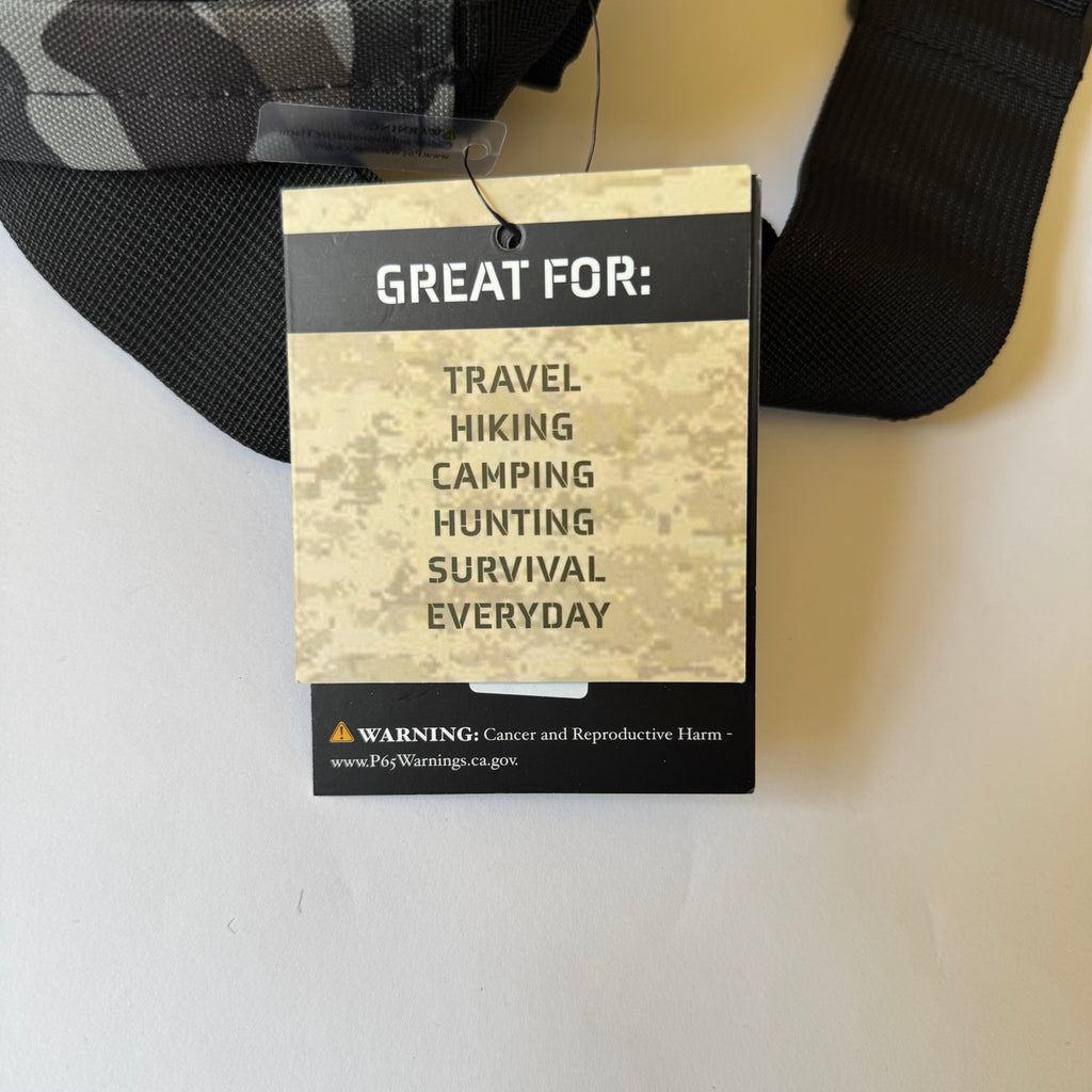 Bre Tactical Outdoor Bl050 Sling Bag Black Shoulder Pack