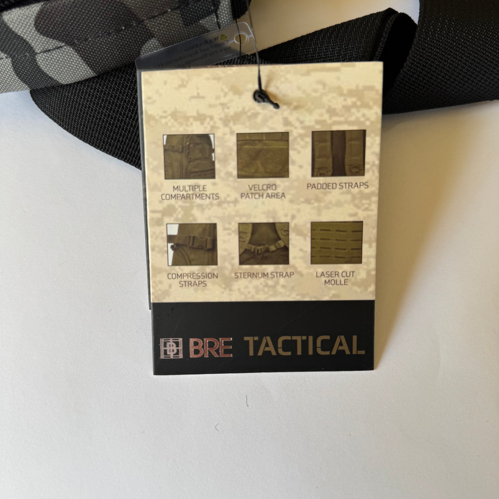 Bre Tactical Outdoor Bl050 Sling Bag Black Shoulder Pack