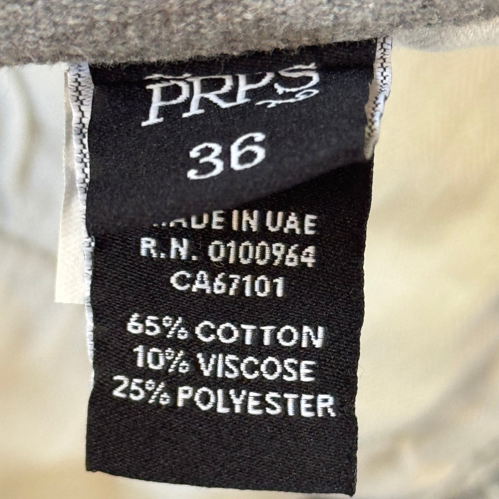 PRPS Demon Straight Fit Jeans Men's  Gray Paint Splatter Premium Denim NWT Size 36