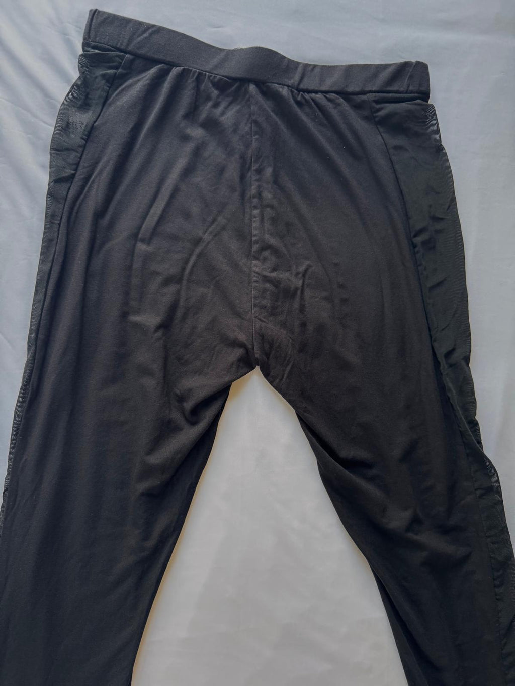 Women's Two piece Outfits Top and Pants Color Black, Size M