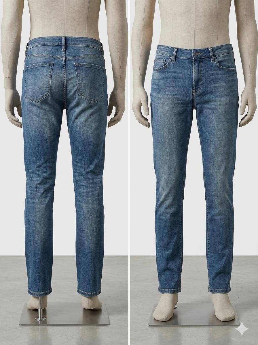 Sears Women's Jeans Color Bleu, Size 6