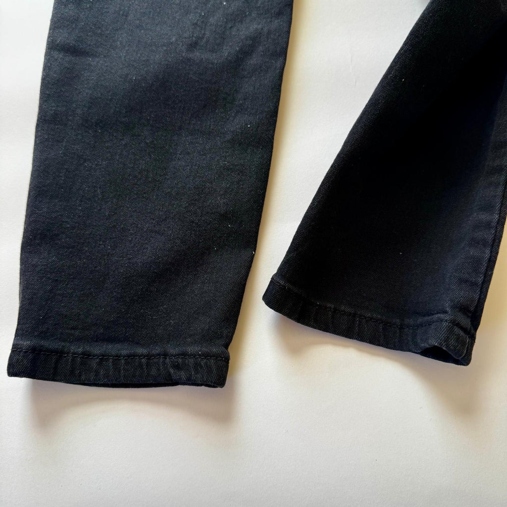 Fashion Nova Jeans Women Size 13 Black Skinny Distressed Stretch, Style P9723B