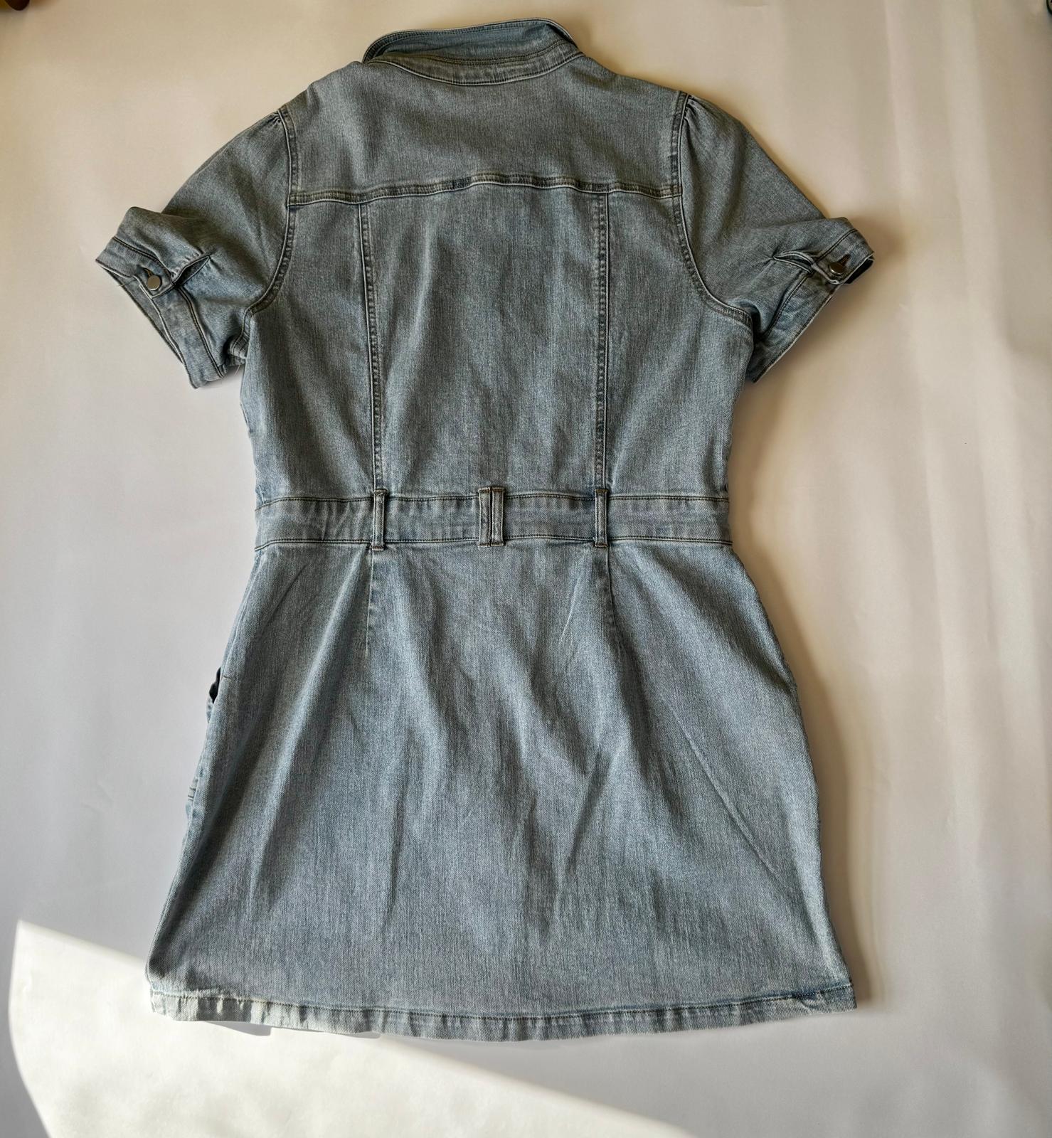 Tinseltown Women's Jeans Denim Dress, Size XXL