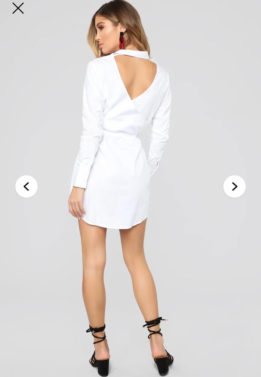 Sweet As Pie Dress Women, Color White and Size 1X