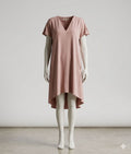 Rachel Roy Women's V- Neck Shift dress,Color Pink, Size L