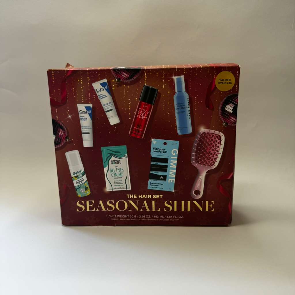 The Hair Set Seasonal Shine Gift set 8 Piece