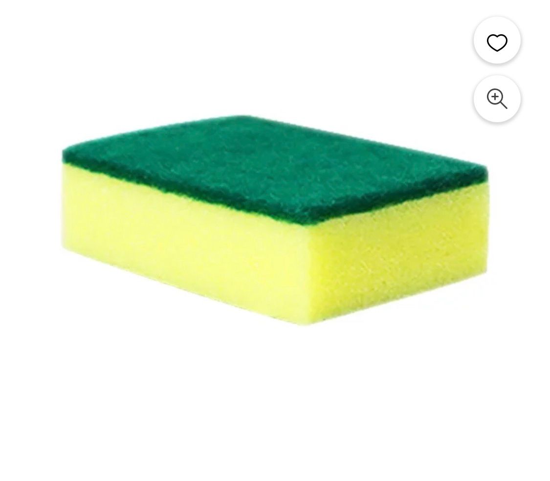 Kitchen Cleaning Sponges,Eco Non-Scratch for Dish, Small Dish Flexible Household