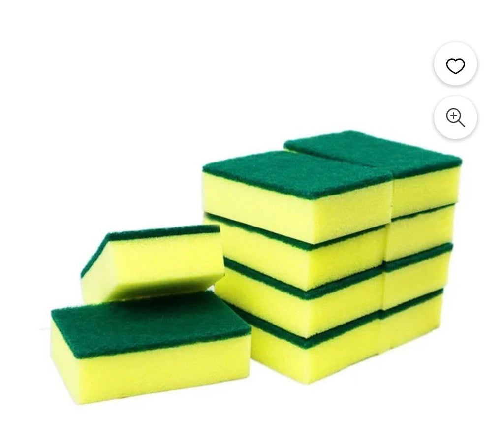 Kitchen Cleaning Sponges,Eco Non-Scratch for Dish, Small Dish Flexible Household