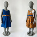 Children's Clothes Inspired by Vintage Fashion,Handmade Reversible,6-12M