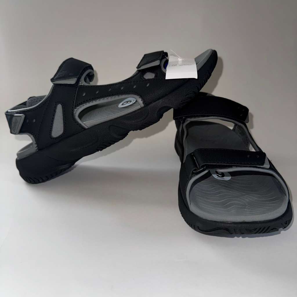 Hurley Men's Odessa Strap Sandals, Black, Size 9M