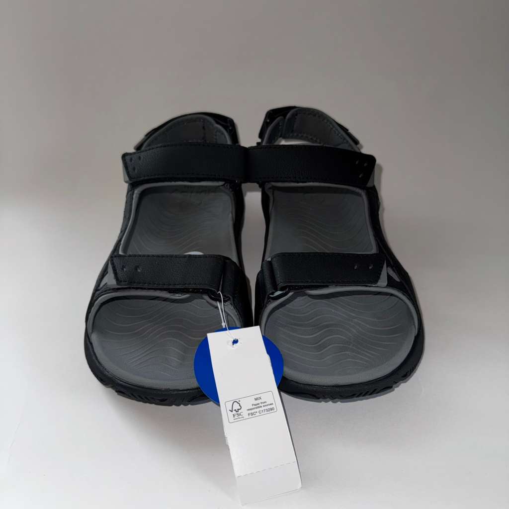 Hurley Men's Odessa Strap Sandals, Black, Size 9M
