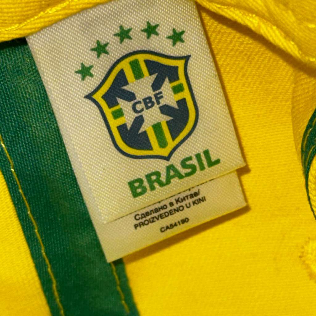 Brasil CBF Football Soccer Futbol Yellow Green Snapback Flat Bill Hat Cap