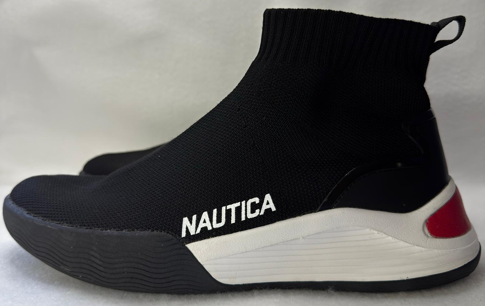 Nautica Willym 3 Ankle Support High Top Sneakers Sock Shoes Men's 7.5