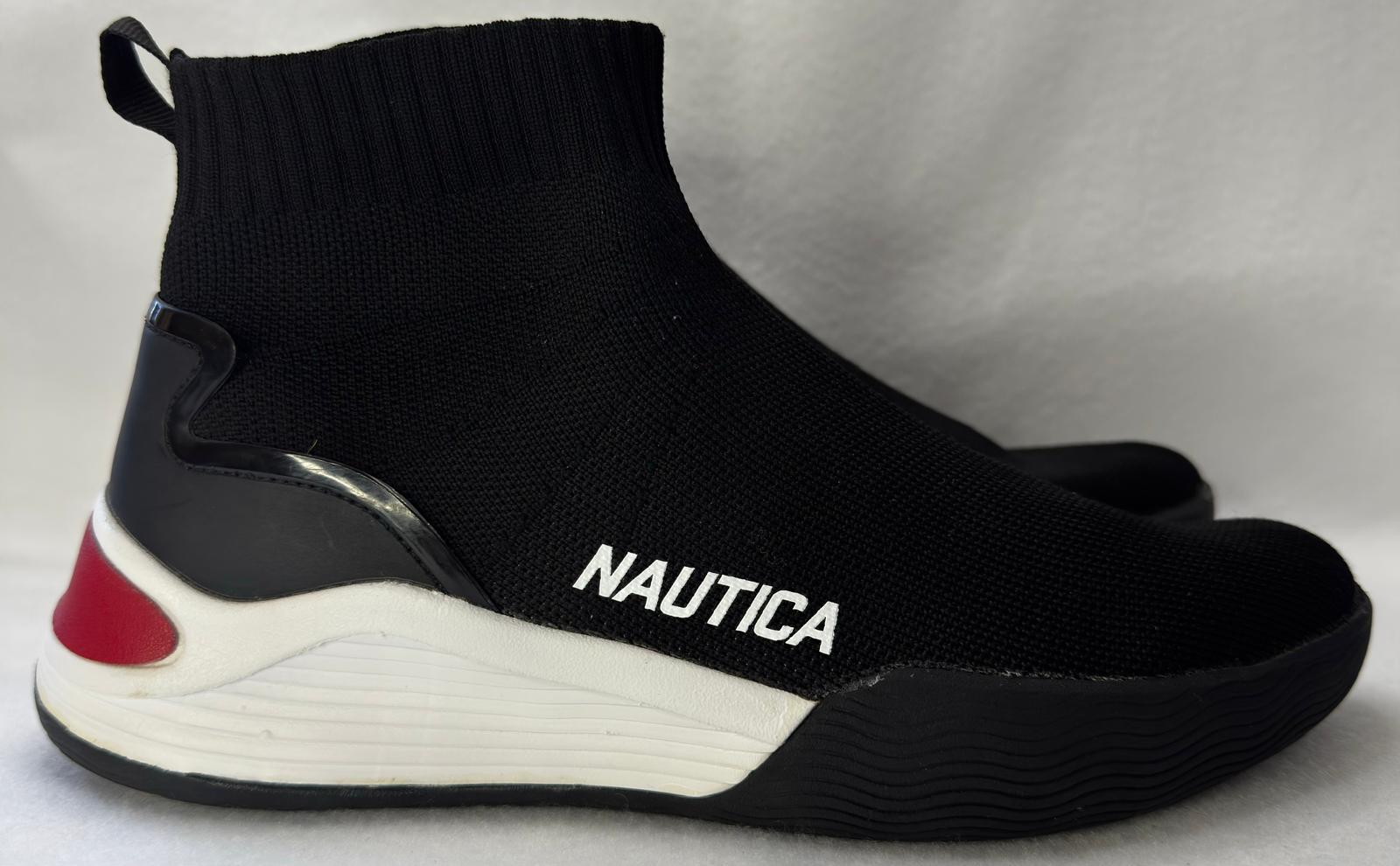 Nautica Willym 3 Ankle Support High Top Sneakers Sock Shoes Men's 7.5