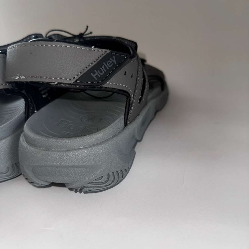 Hurley Men's Odessa Strap Sandals, Black, Size 9M