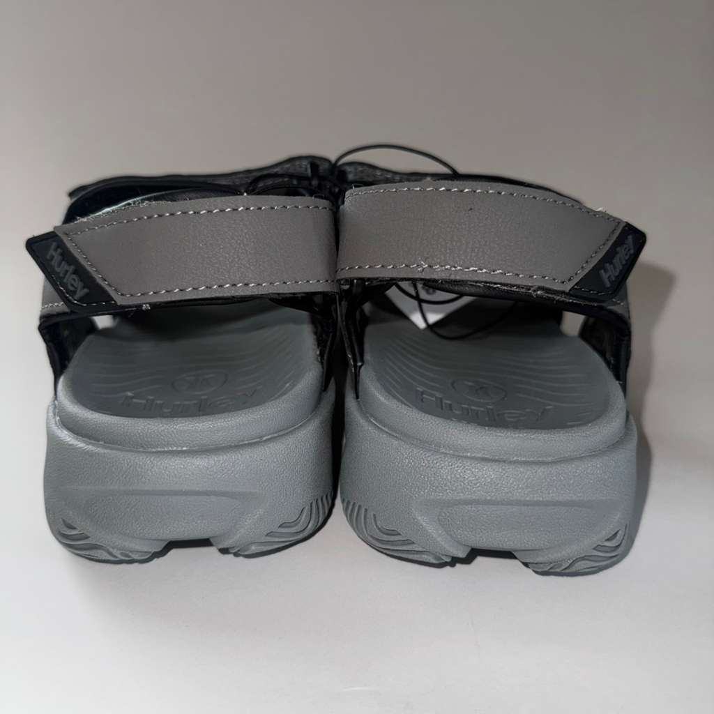 Hurley Men's Odessa Strap Sandals, Black, Size 9M