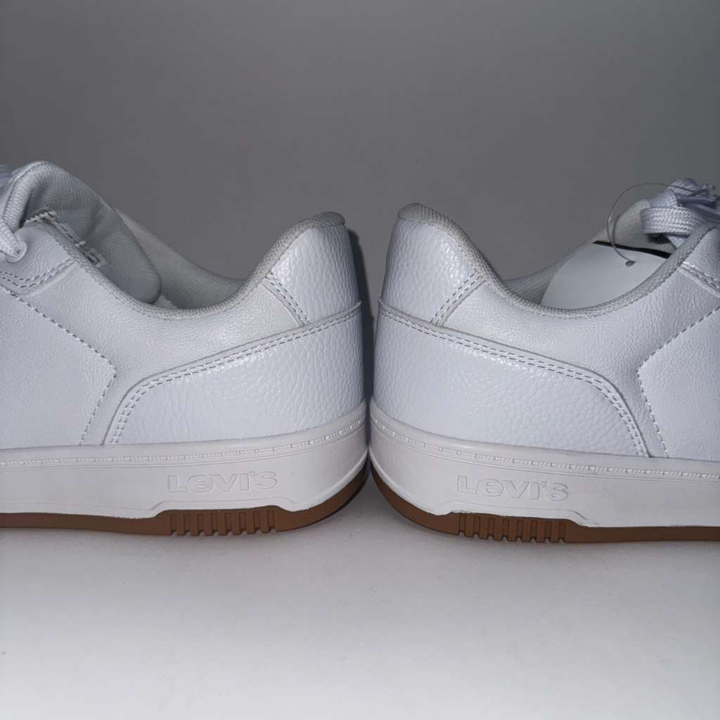 Levi's Mens Drive Lo Synthetic Leather Casual Lave Up Sneaker Shoe Size 9.5
