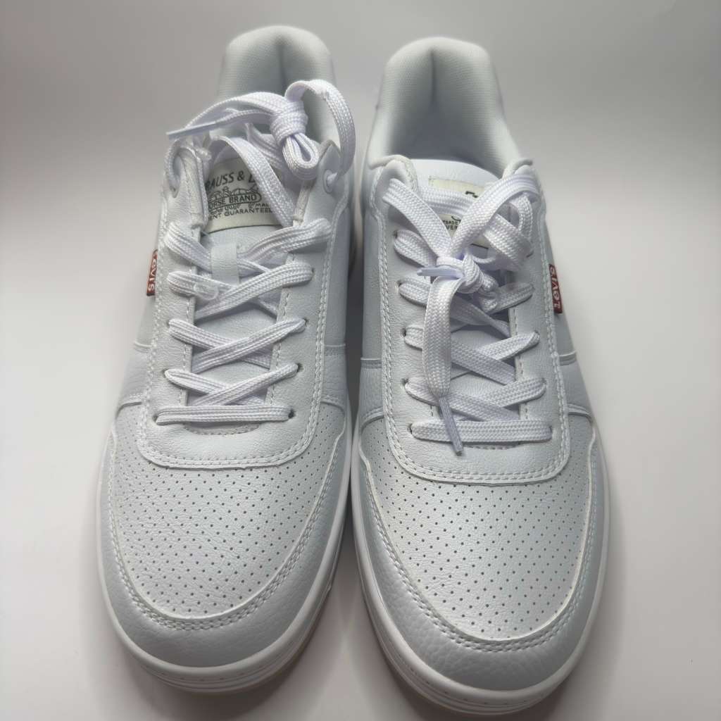 Levi's Mens Drive Lo Synthetic Leather Casual Lave Up Sneaker Shoe Size 9.5